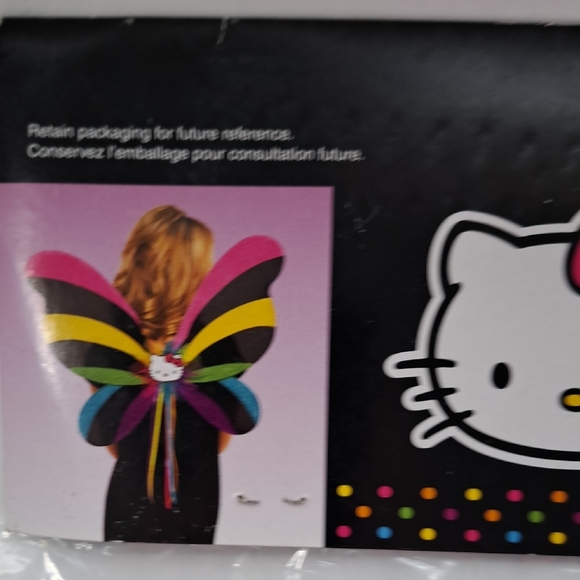 Hello Kitty Sparkle Wings - Pink, Black, Yellow, Green, Blue - Picture 8 of 13